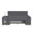 Avabella Nightstand with Electronic Features in Grey PU