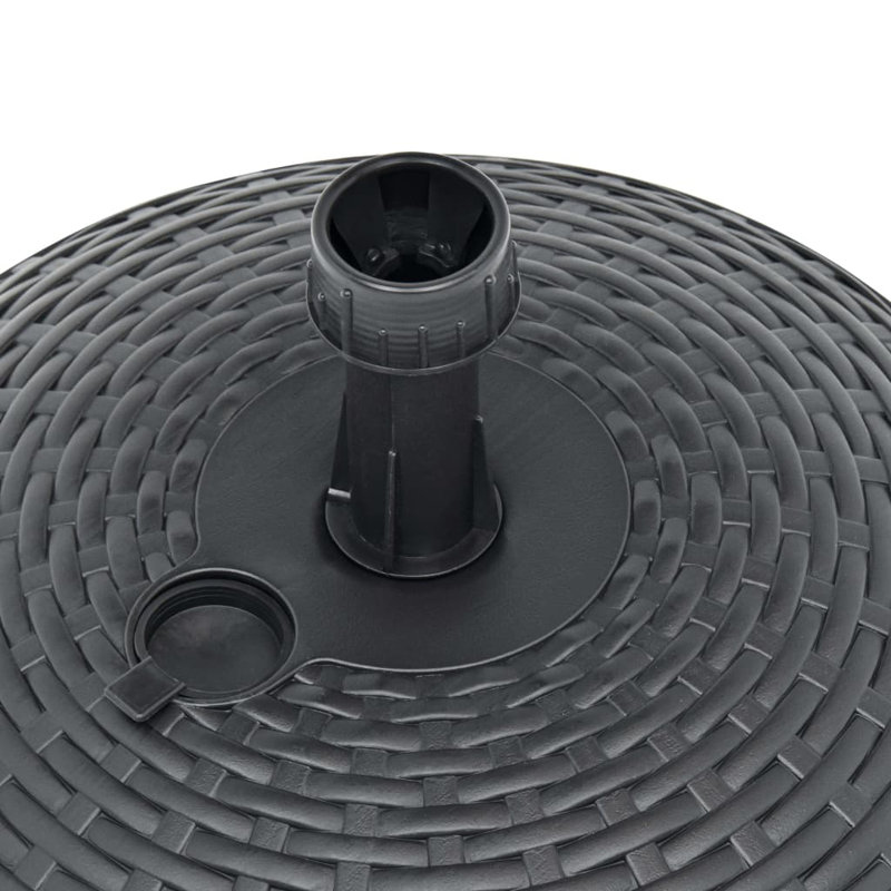 Clary 2.7kg Plastic Free Standing Umbrella Base, Anthracite