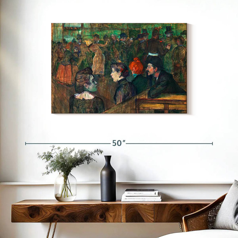 Moulin de la galette, 1889, H 24 po x l 36 po