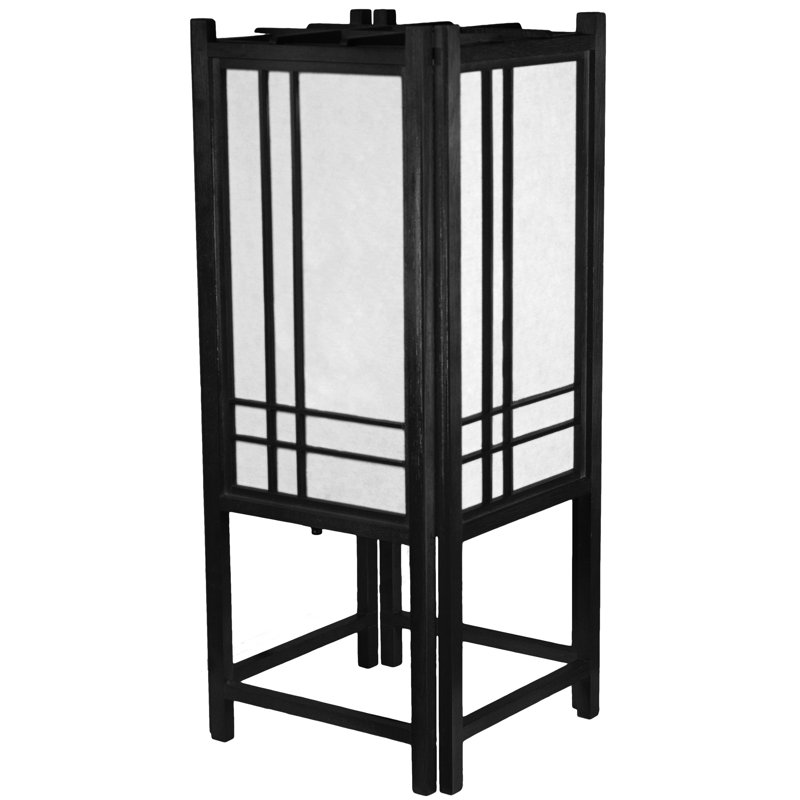 Lampe de table 18 po Kean, Noir