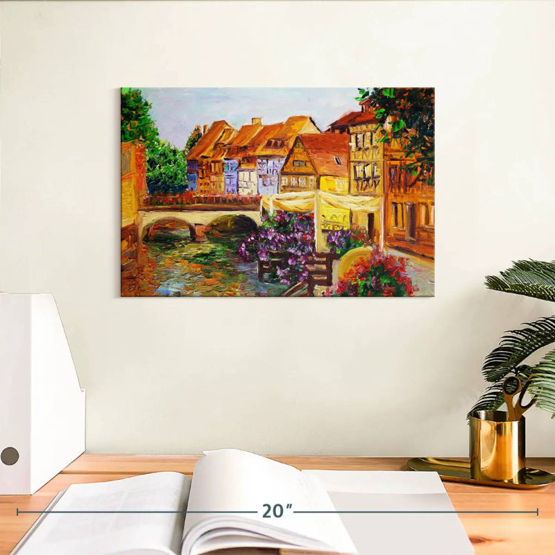 Rorry Old Venice Scenery, 8" H x 12" W