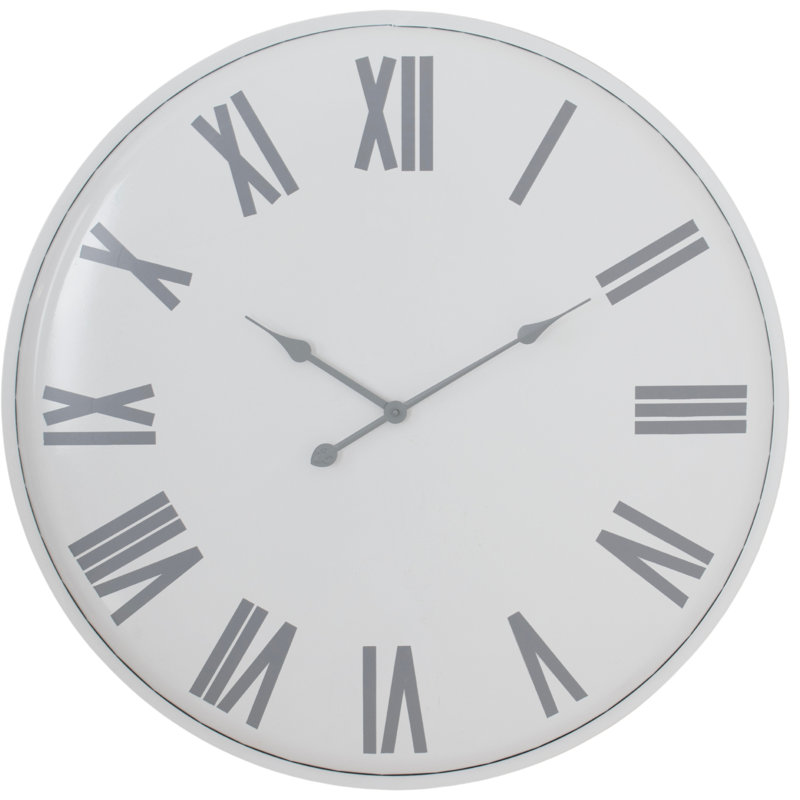 Anetia Wall Clock, Large , White
