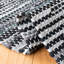 Tapis de couleur unie en coton recyclé à tissage plat Arundel Montauk-424374846