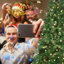 Arbre de Noël vert de 6 pi avec 300 lumières DEL RVB contrôlées par le Wi-Fi, 751 pointes en PVC, 38 fonctions d'éclairage, synchro musicale, structure à charnières et support en métal - arbre des Fêtes contrôlé par une application intelligente-350877489