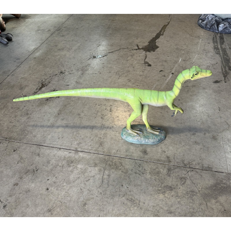 Statue de dinosaure Compsognathus