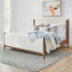 Violet Upholstered Bed