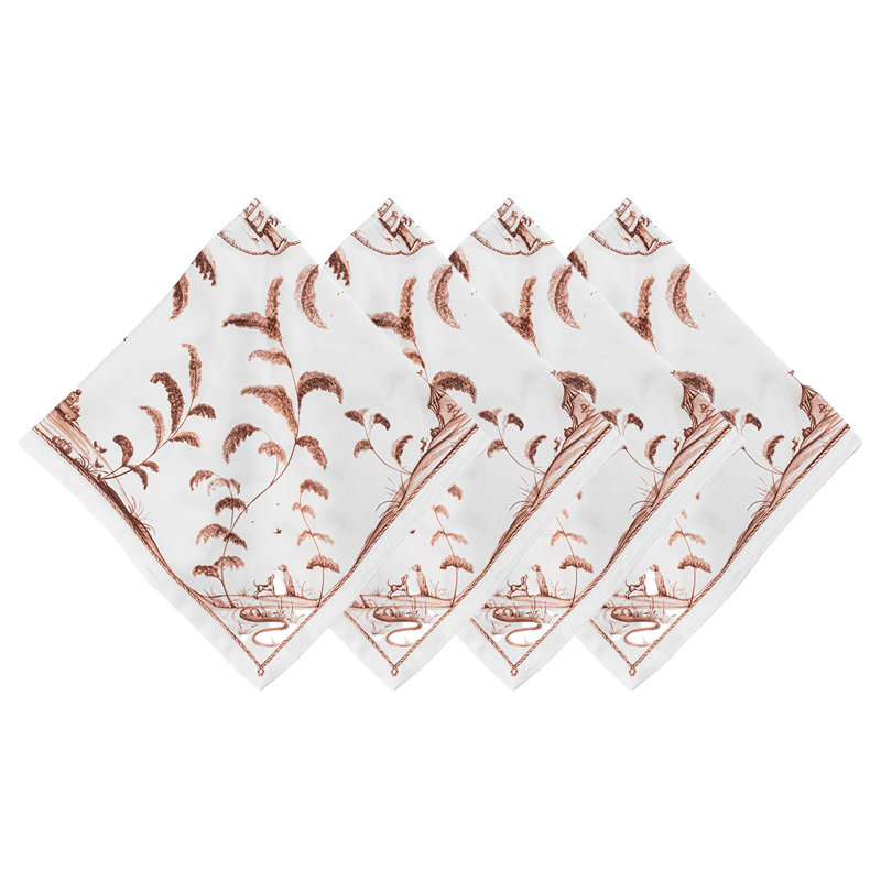 Country Estate Harvest Napkin, Sepia