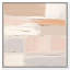 Art abstrait sur toile neutre de rosé crème par III -713197153-727689112-715188721
