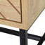 Hassin 48cm W Steel Bedside Table