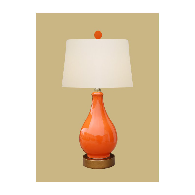 Lampe de table 17 po Presley, Orange