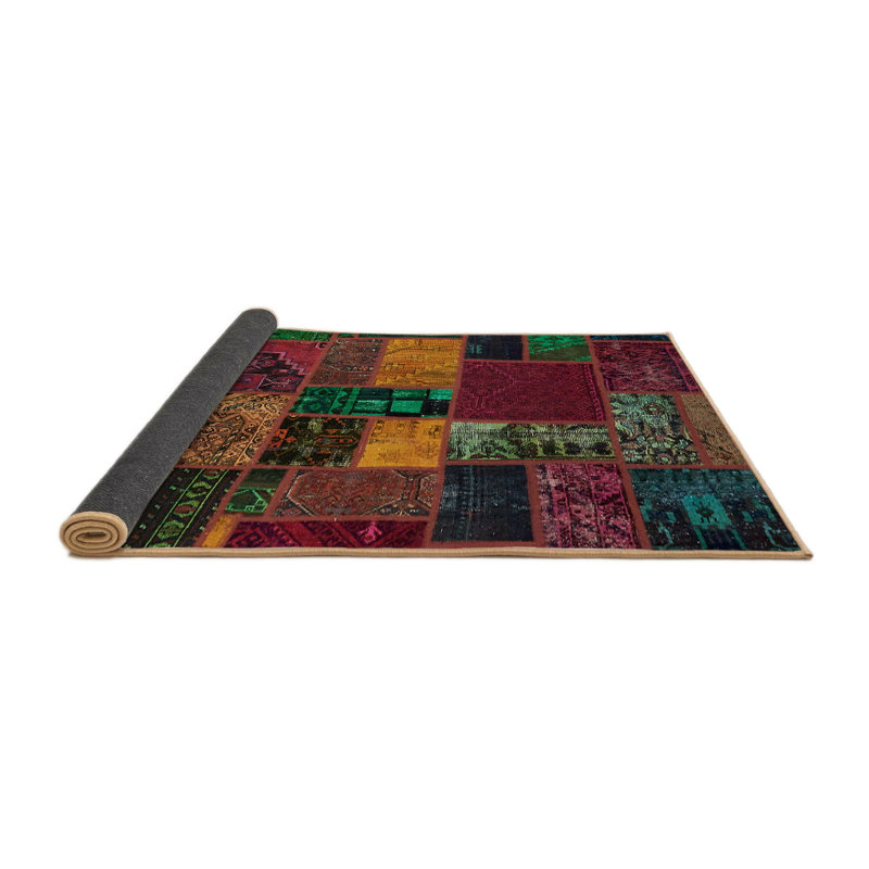 Abstract Indoor Rug, Round 5'