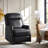Caseville Genuine Leather Manual Swivel Recliner-265376385