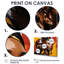 Gracieux couple afro-américain Royal Attitude - Couple, art mural-91051075-91051086