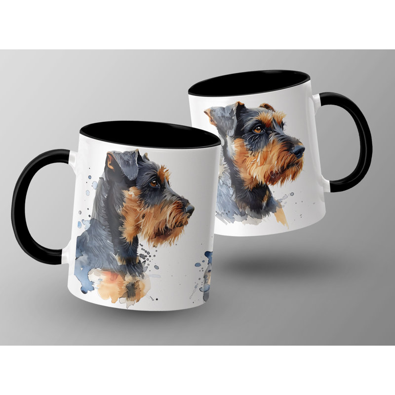 Ceramic Coffee Mug, Black, 2