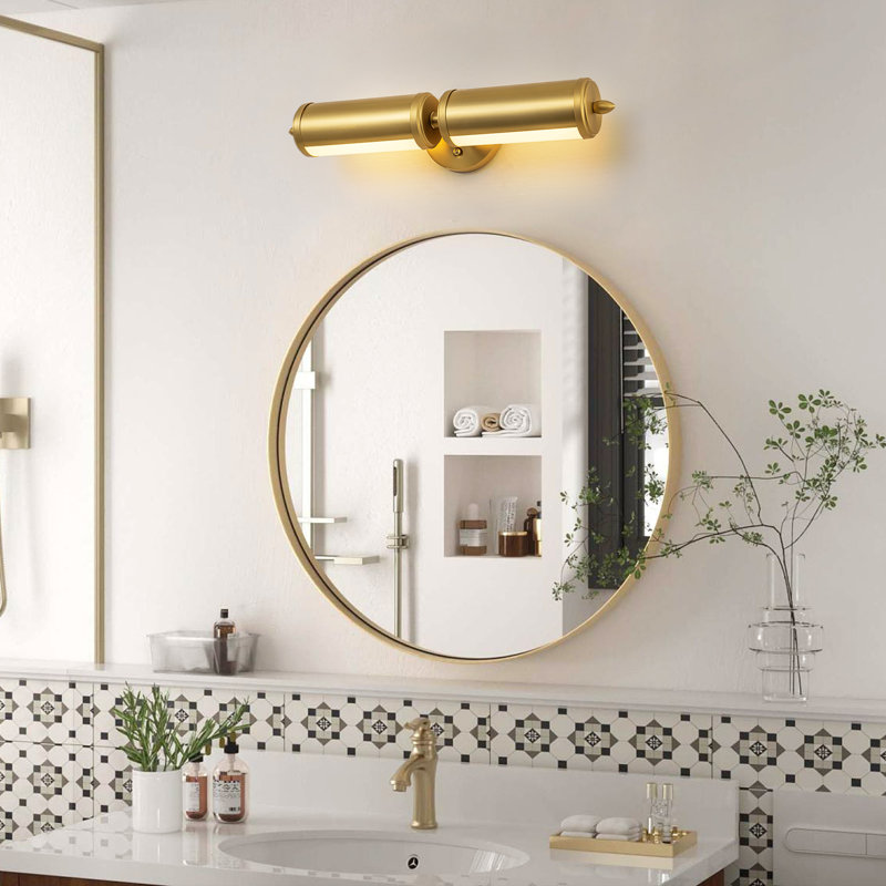 2-Light Modern Dimmable Rotatable LED Wall Sconce