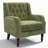 21.65" Wide Tufted Upholstered Accent Armchair-1988906294