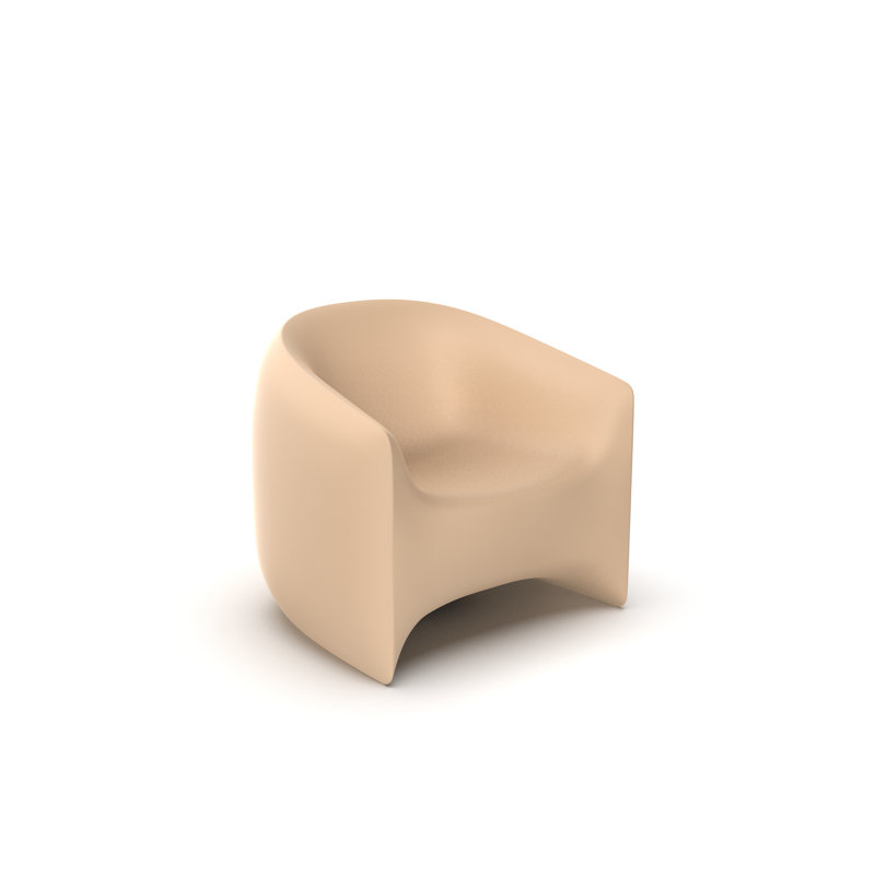 Blow Lounge Chair, Camel