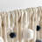 Cotton Blend Semi Sheer Curtain Single Panel-437800465-495695985