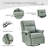 Manning 29.6" Wide Genuine Leather Manual Recliner-627696232