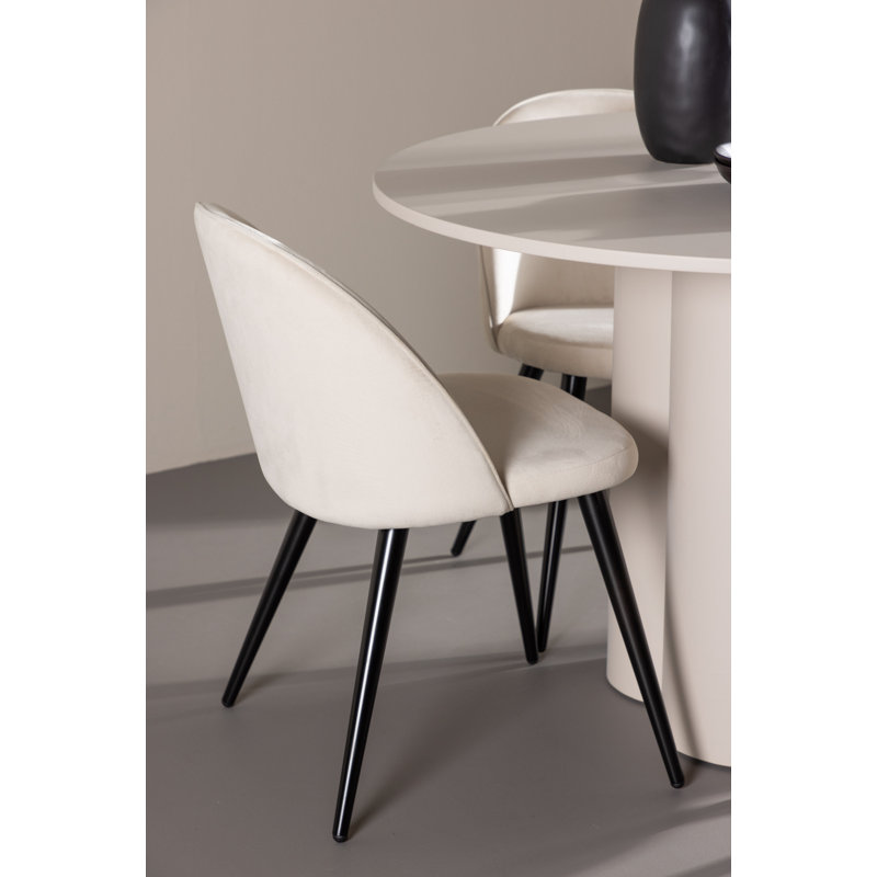 Chenley 4 - Person Dining Set, Beige