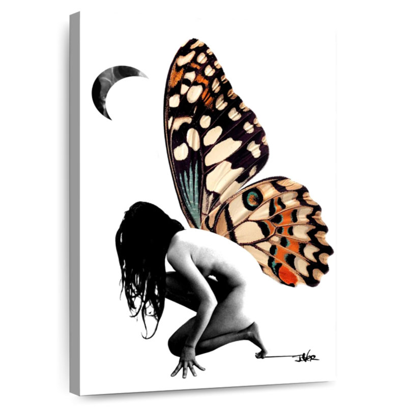 Kelan Lady's Metamorphosis, 51" H x 34" W