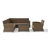 Modular Patio Conversation Set with Cushions-588668063-537621967