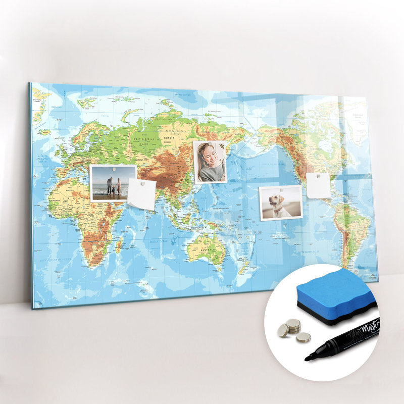 Magnetic Glass Dry Erase Board