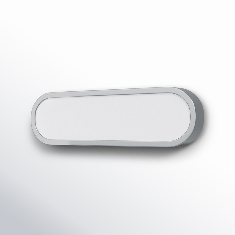 Dimmable LED Bath Bar, White/Polished Chrome