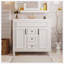 Meuble-lavabo moderne 36 po avec lavabo supérieur-1593071344