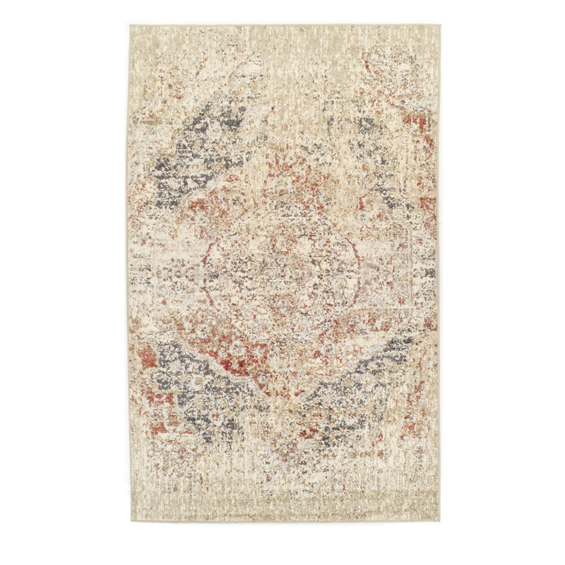 Peretsman Indoor Rug, Rectangle 5'x8'