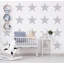 Deauville 2 Large Star Design 33' L x 21" W Wallpaper Roll-48385296
