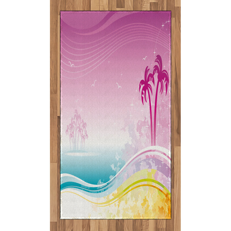 Tapis décoratif Luau, Rectangle 2 pi 7 po x 5 pi