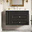 Meuble-lavabo mural avec tiroirs et tablettes-226523542