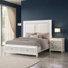 Ensemble de chambre à coucher à panneau 2 pièces Ankara Modern Glam