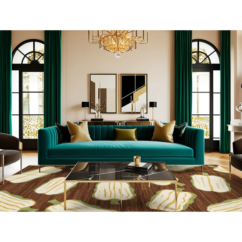  Tapis lavable Pattypan, Tapis de couloir 2 pi x 5 pi