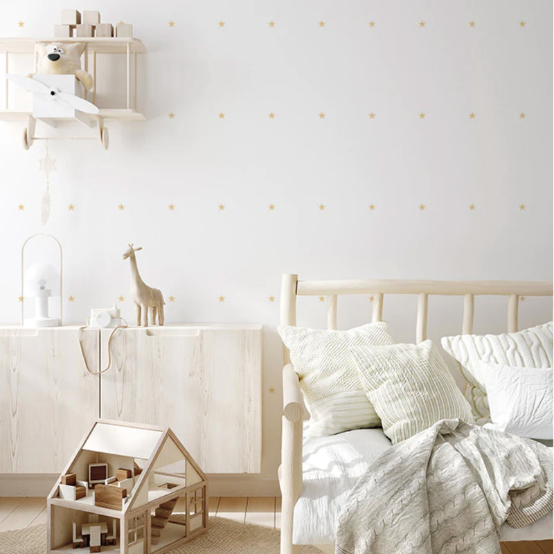 Décalcomanie murale mini étoiles, Maïs