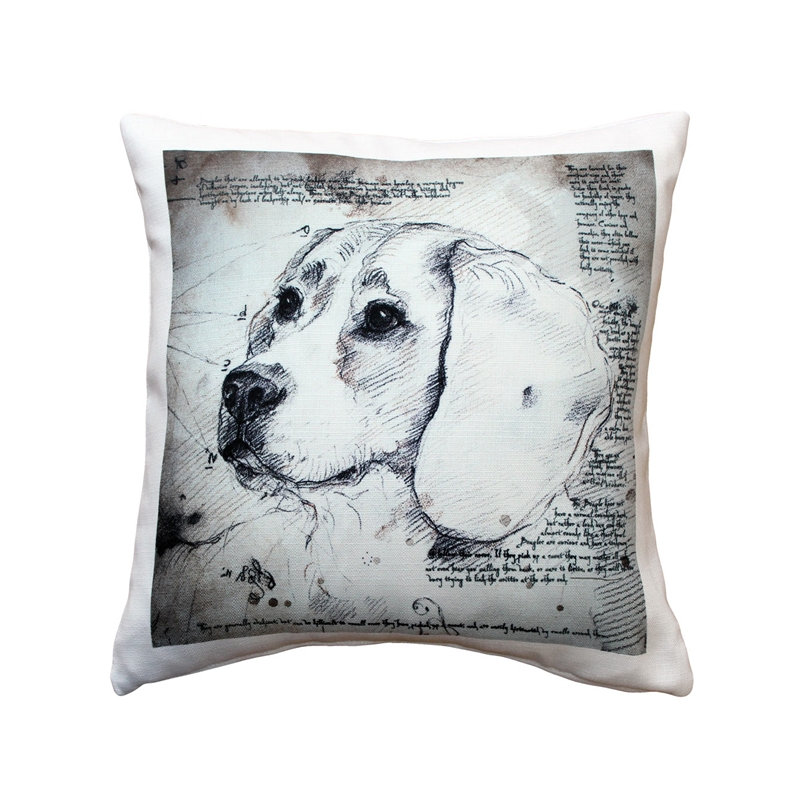 Coussin intérieur / extérieur Beagle Dog