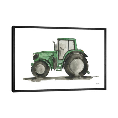 Green Tractor 1 Piece Painting on Canvas