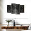 Abstrait rond en osier Avery