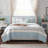 Dawn 6 Piece Cotton Percale Quilt Set with Throw Pillows-1702817173-1702817171