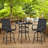 Swivel Textilene Metal Outdoor Bar Stools-56266929