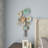 Metal Bouquet Floral Multi Colored Wall Decor with Mesh and Wire Details