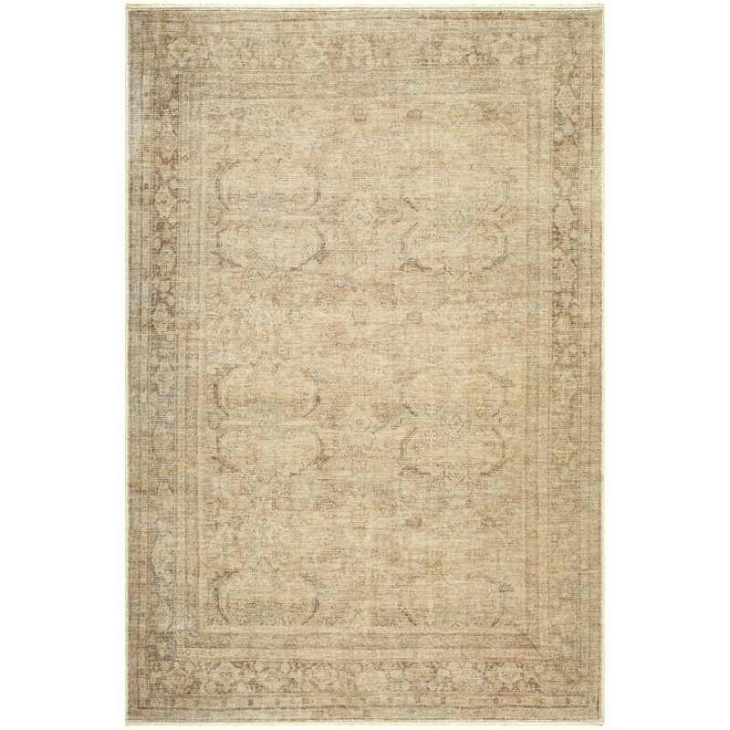 Tapis d'intérieur tissé à la machine Galey Alix x Livabliss Fetscher