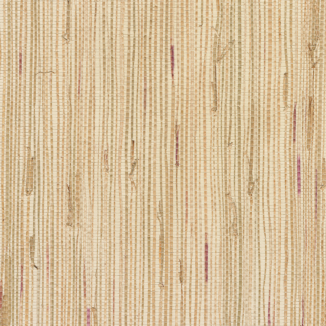 Caudill Grass Cloth Striped Roll Bayou Breeze