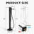 Single Handle Floor Mounted Freestanding Tub Filler with Diverter-108935654