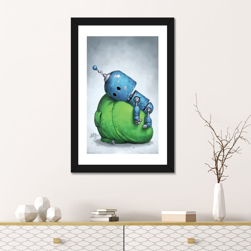 Pile faible par Matt Dixon-impression, Blanc, H 32 po x l 24 po x P 1 po, Papier noir
