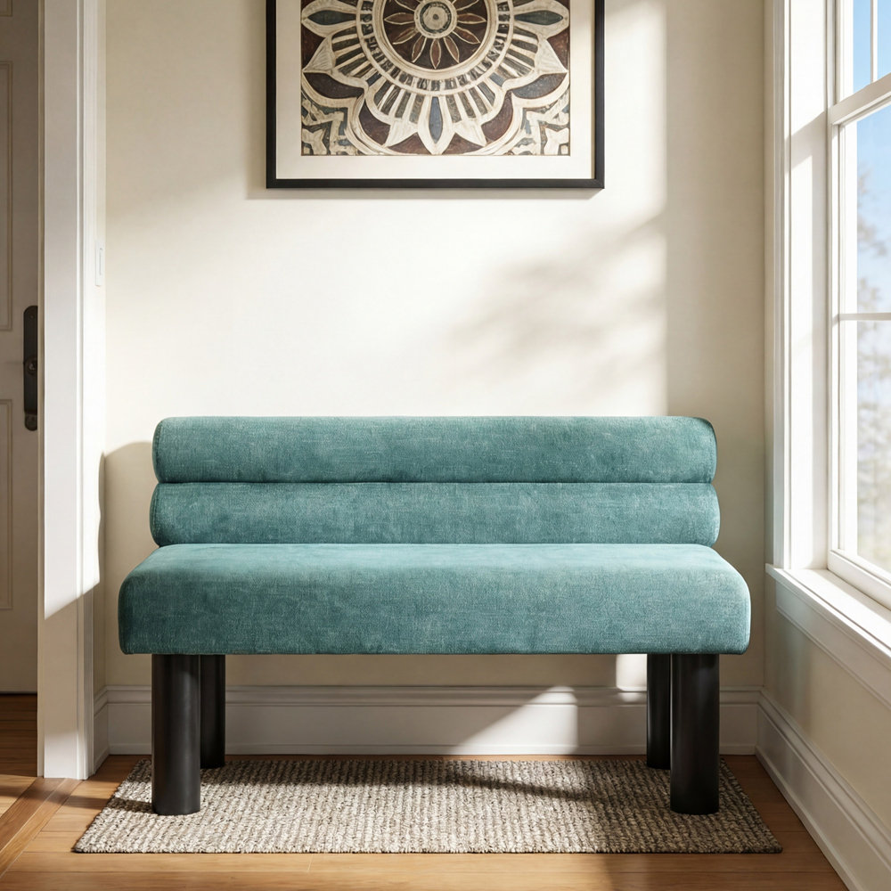 Kitchen Support Bench George Oliver Upholstered Dining Bench, End of Bed, Entryway Bench ...