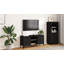 Steyning Unfinished TV Stand with Fireplace Included-1968540487
