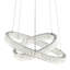 2 - Light Polished Chrome LED Pendant