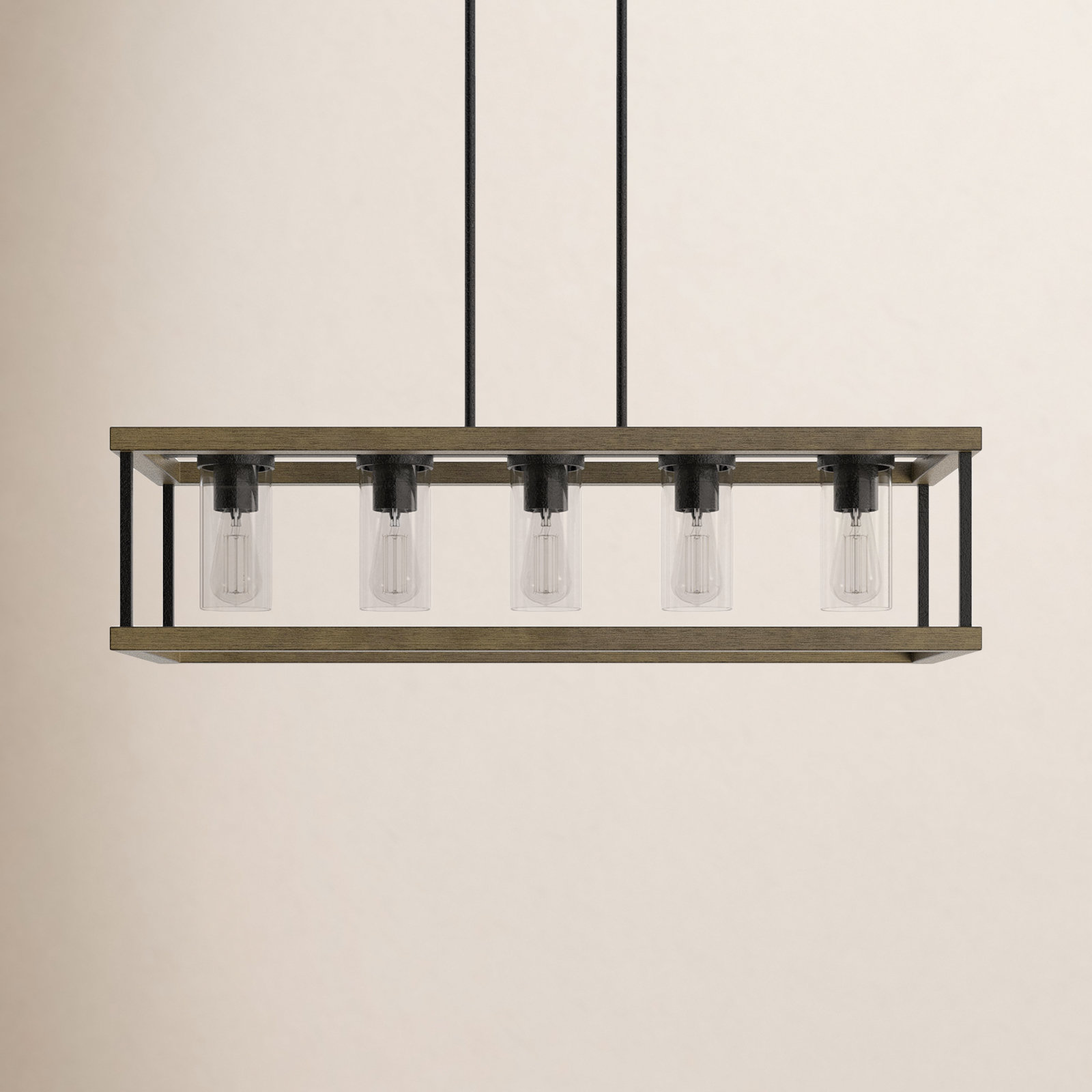 Mallie Dimmable 5 - Light Pendant